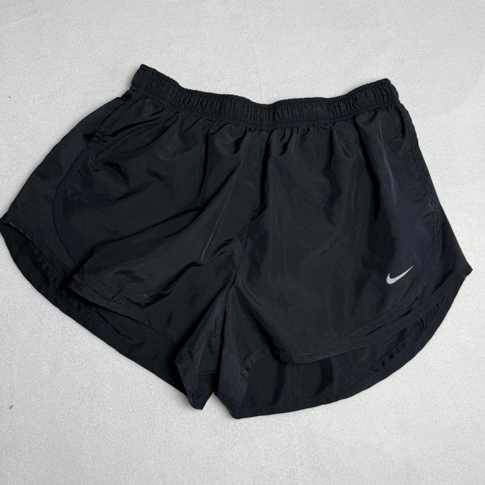 Nike Dri-FIT Black Running Shorts Built In Liner Women's XL Athletic Gym
